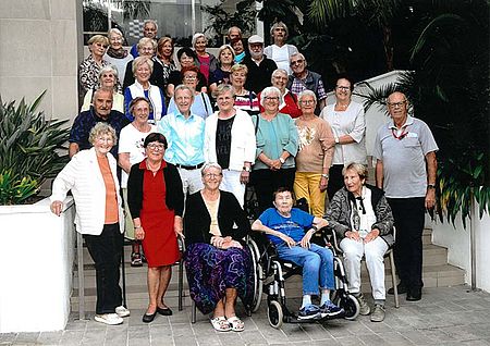 Gruppenfoto einer BRK-Seniorenreise
