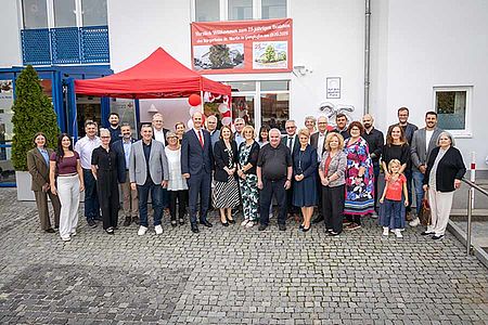 Gruppenfoto 25 Jahre Bürgerheim St. Martin in Gangkofen